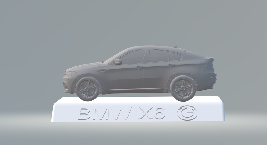 BMW X6 3D CAR MODEL HIGH QUALITY 3D PRINTING STL FILE