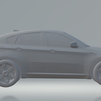 BMW X6 3D CAR MODEL HIGH QUALITY 3D PRINTING STL FILE - Thumbnail 9