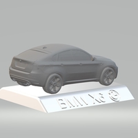 BMW X6 3D CAR MODEL HIGH QUALITY 3D PRINTING STL FILE - Thumbnail 14