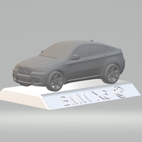 BMW X6 3D CAR MODEL HIGH QUALITY 3D PRINTING STL FILE - Thumbnail 15