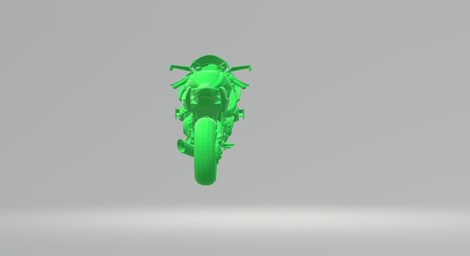 KAWASAKI NINJA H2 3D MODEL CUSTOM READY PRINTING STL FILE 3D Print 256729