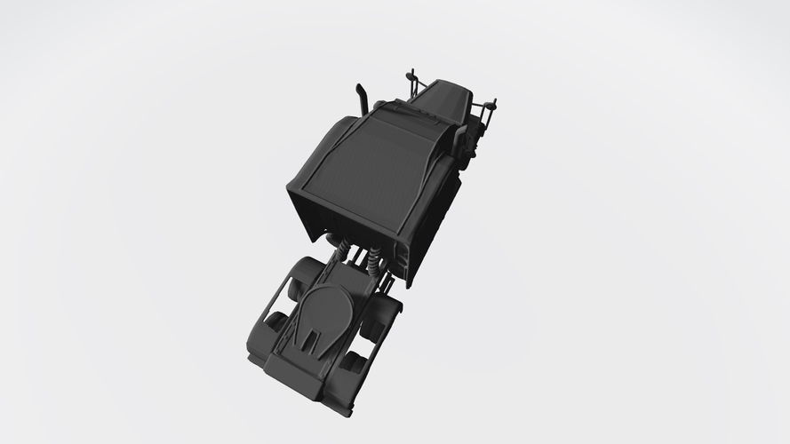 3D HAULER AMERICAN TRUCK MODEL READY FOR 3D PRINTING STL FILE 3D Print 256735