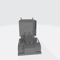 3D HAULER AMERICAN TRUCK MODEL READY FOR 3D PRINTING STL FILE - Thumbnail 8