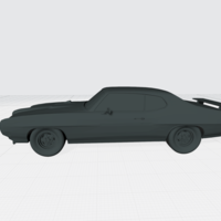 3D PRINTING MODEL OF PONTIAC GTO 1970 CAR STL FILE - Thumbnail 13