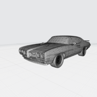 3D PRINTING MODEL OF PONTIAC GTO 1970 CAR STL FILE - Thumbnail 14