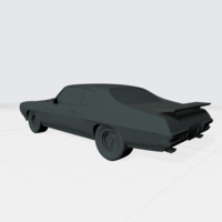 3D PRINTING MODEL OF PONTIAC GTO 1970 CAR STL FILE - Thumbnail 15