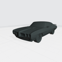 3D PRINTING MODEL OF PONTIAC GTO 1970 CAR STL FILE - Thumbnail 16