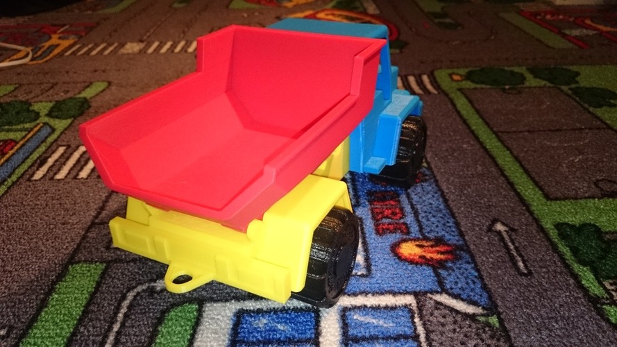 Toy Dump Truck 3D Print 25676