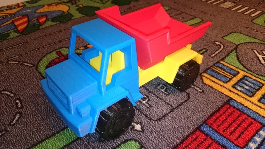Toy Dump Truck 3D Print 25678