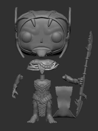 Corvus Glaive funko 3D Print 256785