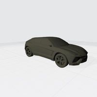 LAMBORGHINI URUS 3D CAR MODEL HIGH QUALITY 3D PRINTING STL FILE - Thumbnail 3