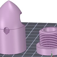 Clamp decorative for external and internal wiring 3dprint - Thumbnail 5