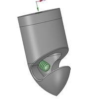 Clamp decorative for external and internal wiring 3dprint - Thumbnail 15