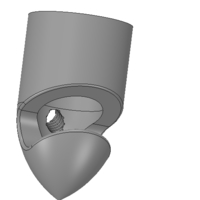 Clamp decorative for external and internal wiring 3dprint - Thumbnail 16