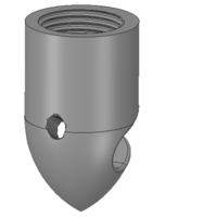 Clamp decorative for external and internal wiring 3dprint - Thumbnail 17