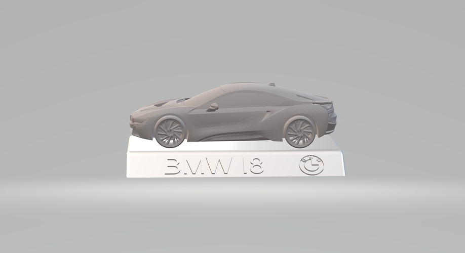BMW i8  3D CAR MODEL HIGH QUALITY 3D PRINTING STL FILE 3D Print 256821