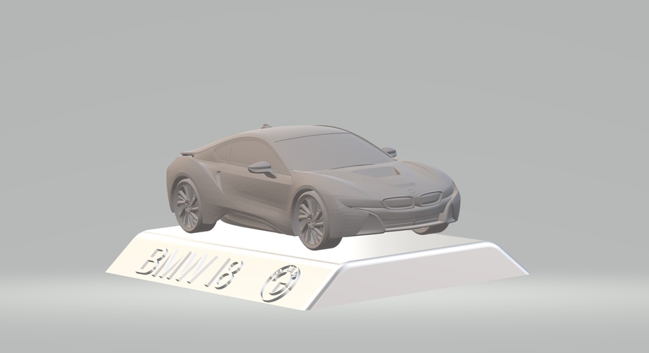 BMW i8  3D CAR MODEL HIGH QUALITY 3D PRINTING STL FILE 3D Print 256823