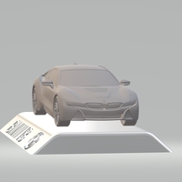BMW i8  3D CAR MODEL HIGH QUALITY 3D PRINTING STL FILE - Thumbnail 5