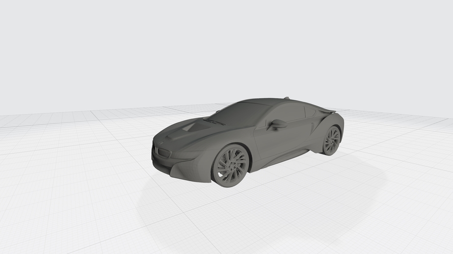 BMW i8  3D CAR MODEL HIGH QUALITY 3D PRINTING STL FILE 3D Print 256825