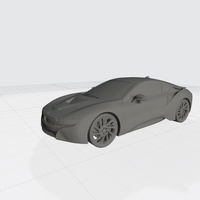 BMW i8  3D CAR MODEL HIGH QUALITY 3D PRINTING STL FILE - Thumbnail 6