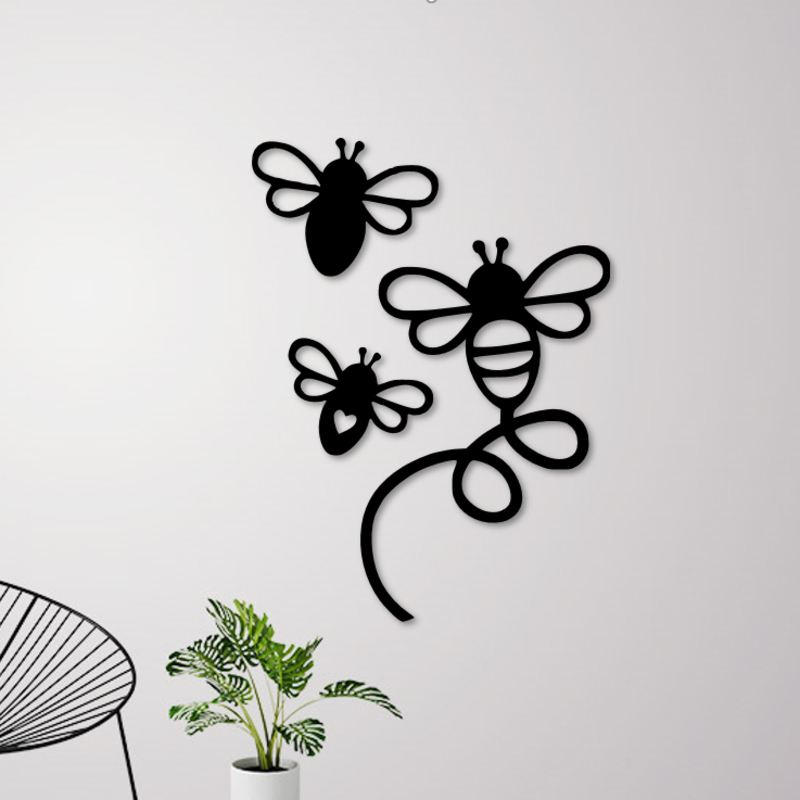 FLYING BEES WALL DECORATION