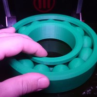 Large "Print-in-place" Ball Bearing (Ø145mm) - Thumbnail 2