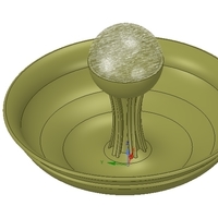 candy cane vase cup vessel v05 for 3d-print or cnc - Thumbnail 3