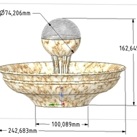 candy cane vase cup vessel v05 for 3d-print or cnc - Thumbnail 4