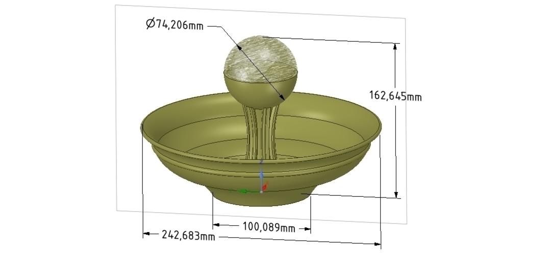 candy cane vase cup vessel v05 for 3d-print or cnc 3D Print 256860