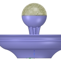 candy cane vase cup vessel v05 for 3d-print or cnc - Thumbnail 7