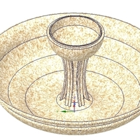 candy cane vase cup vessel v05 for 3d-print or cnc - Thumbnail 9