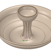 candy cane vase cup vessel v05 for 3d-print or cnc - Thumbnail 10