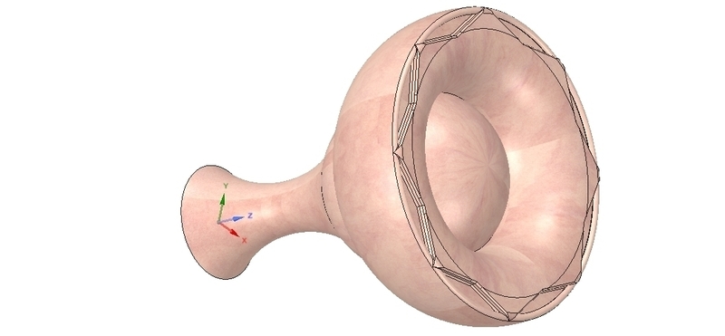 simple-made furniture handle knob kn06 3d-print and cnc