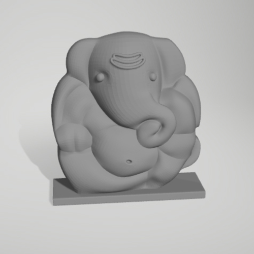 Ganpati Bappa 3D Print 256952