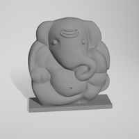 Small Ganpati Bappa 3D Printing 256952