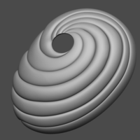 Tobi Mask from Naruto Shippuden - Fan Art for cosplay - Thumbnail 3