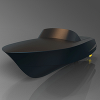 RC BOAT TWIN MOTOR RIVA - Thumbnail 5