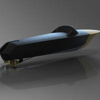 RC BOAT TWIN MOTOR RIVA - Thumbnail 7