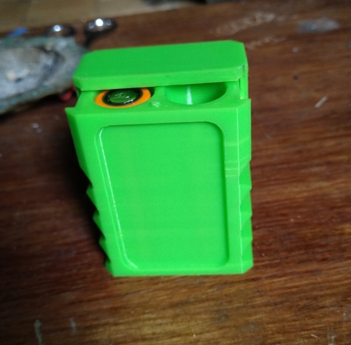 3D Printed 18650 battery case by wavelog | Pinshape