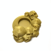 Skull tealight holder  - Thumbnail 2