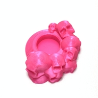 Skull tealight holder  - Thumbnail 4