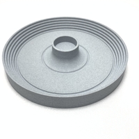 Modernistic rounded tealight holder - Thumbnail 1