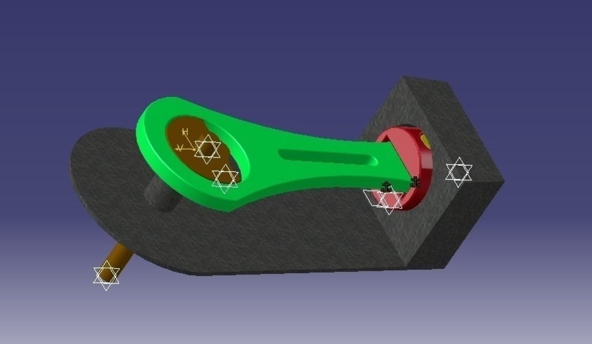 Piston Simulation 3D Print 257102