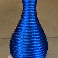 Small Textured Twist Vase 3D Printing 257105