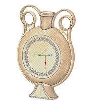 amphora greek cup vessel vase v04 for 3d print and cnc - Thumbnail 1