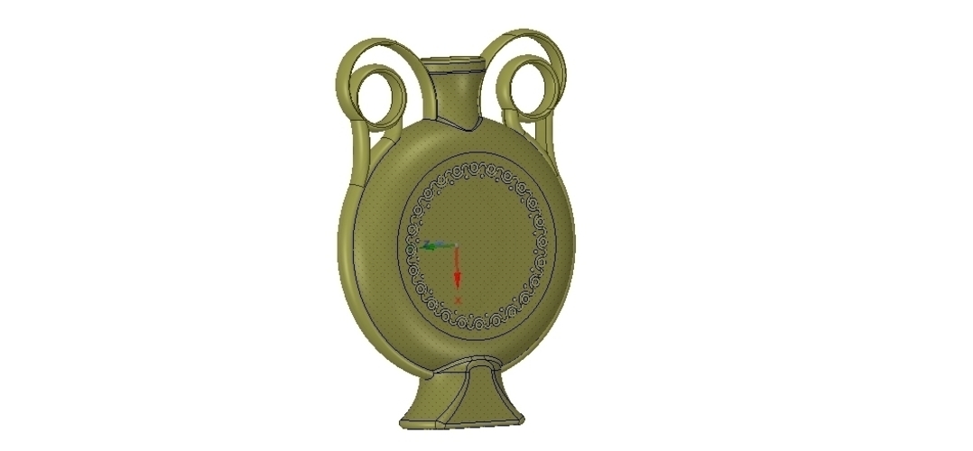amphora greek cup vessel vase v04 for 3d print and cnc 3D Print 257206