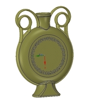 amphora greek cup vessel vase v04 for 3d print and cnc - Thumbnail 10