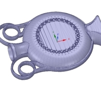 amphora greek cup vessel vase v04 for 3d print and cnc - Thumbnail 16