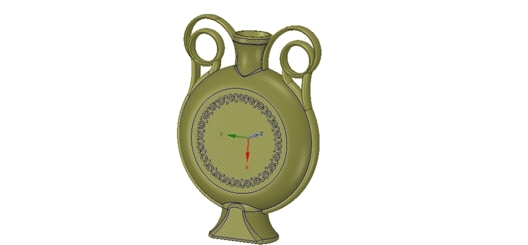 amphora greek cup vessel vase v04 for 3d print and cnc 3D Print 257215