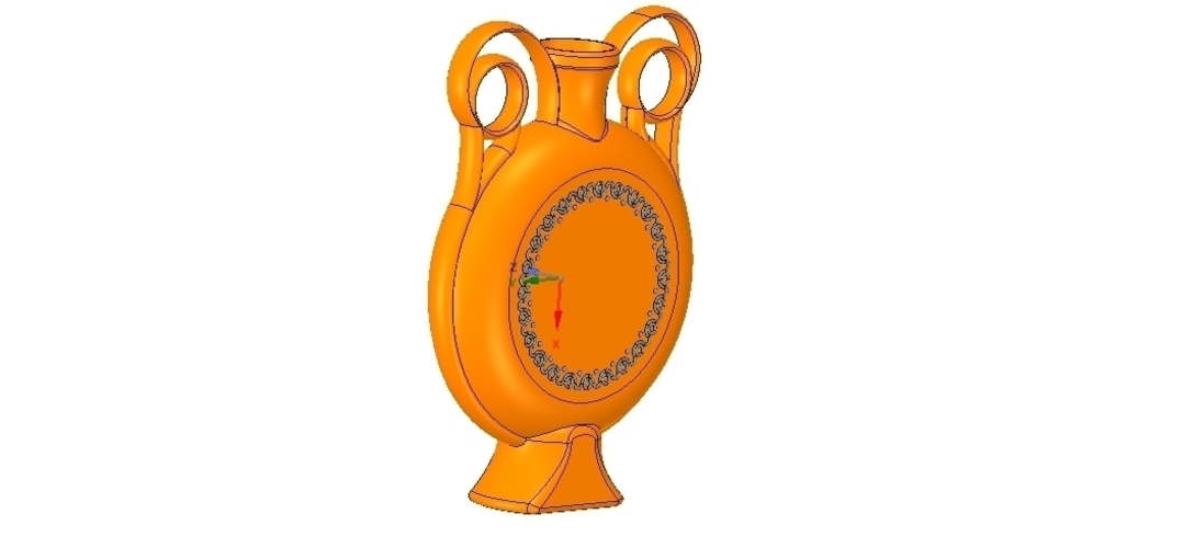 amphora greek cup vessel vase v04 for 3d print and cnc 3D Print 257218